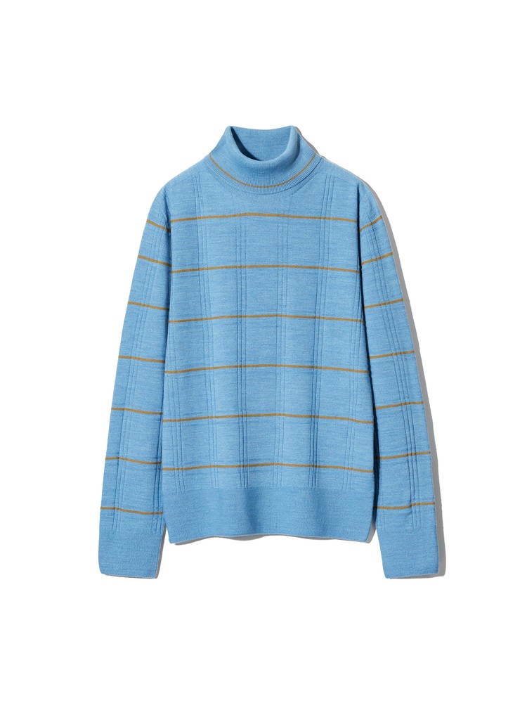 3Dタートルネックセーター￥4990