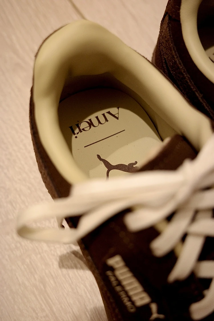 Ameri vintage puma スニーカー ブラウン23.5cm AMERI VINTAGE（アメリビンテージ）×PUMAコラボスニーカー！旬の
