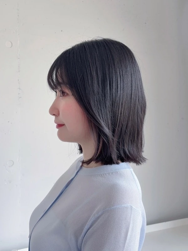 30代髪型・ボブのサイド