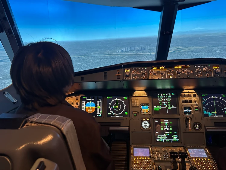 【親子で非日常体験】フライトシミュレーター＠羽田空港_2