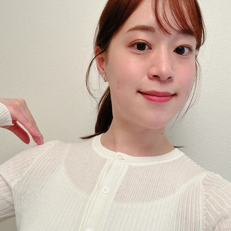 GU「シアーリブカーディガン」