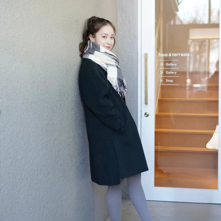 【脱・黒タイツ】冬のコーデを格上げするTabioの”グレーリブタイツ”_1