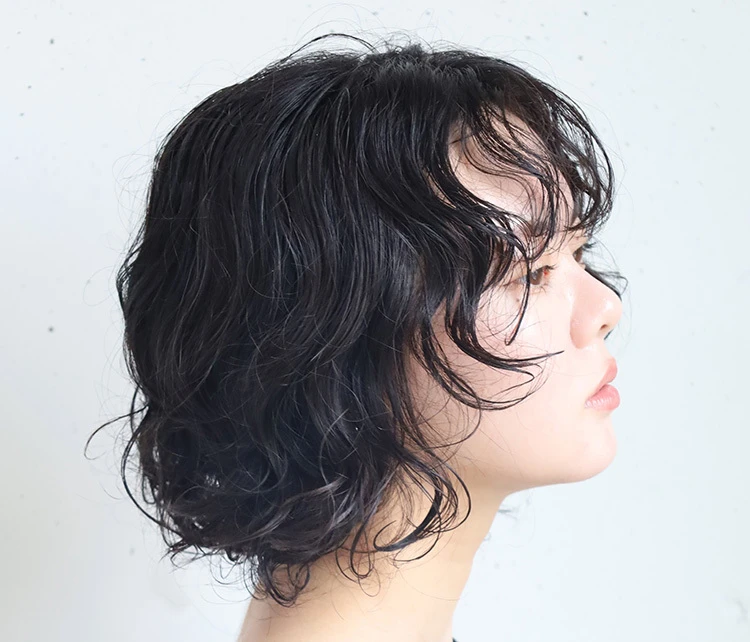 30代ー40代髪型・ボブのサイド