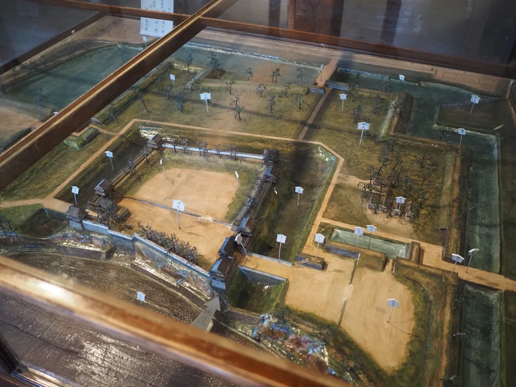 上田城 櫓内展示