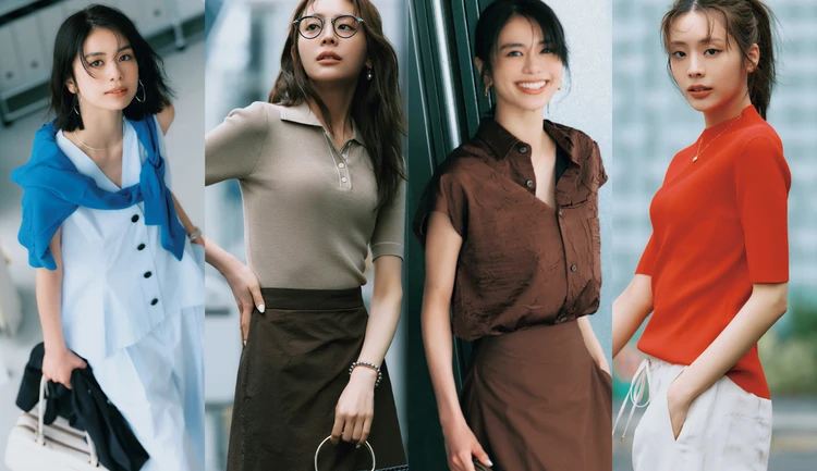 【働く30代におすすめの旬トップス47選】Tシャツ以上に快適なトップスで、この夏をセンスよく過ごして