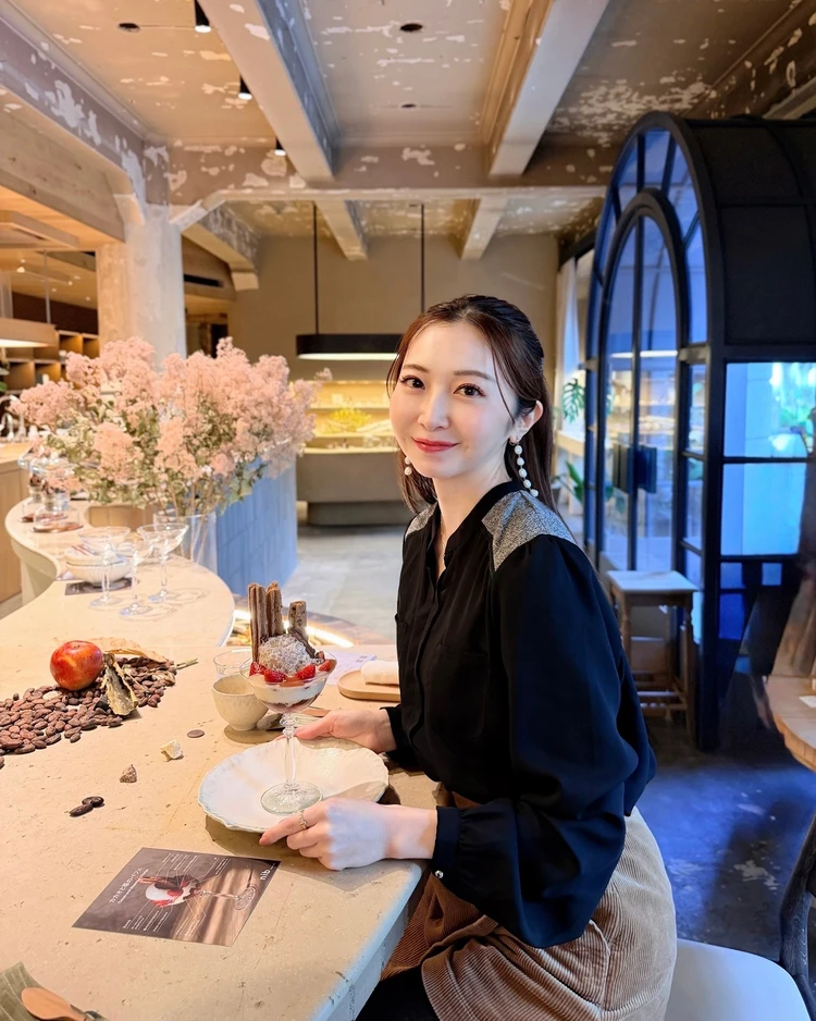 nib teal 東京パフェ いちごパフェ チョコレート カフェ巡り 読者モデル