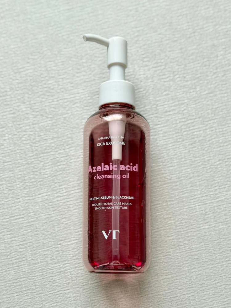 VT アゼライン酸クレンジングオイル 実物写真｜毛穴・ざらつきケア 韓国コスメ Qoo10メガ割