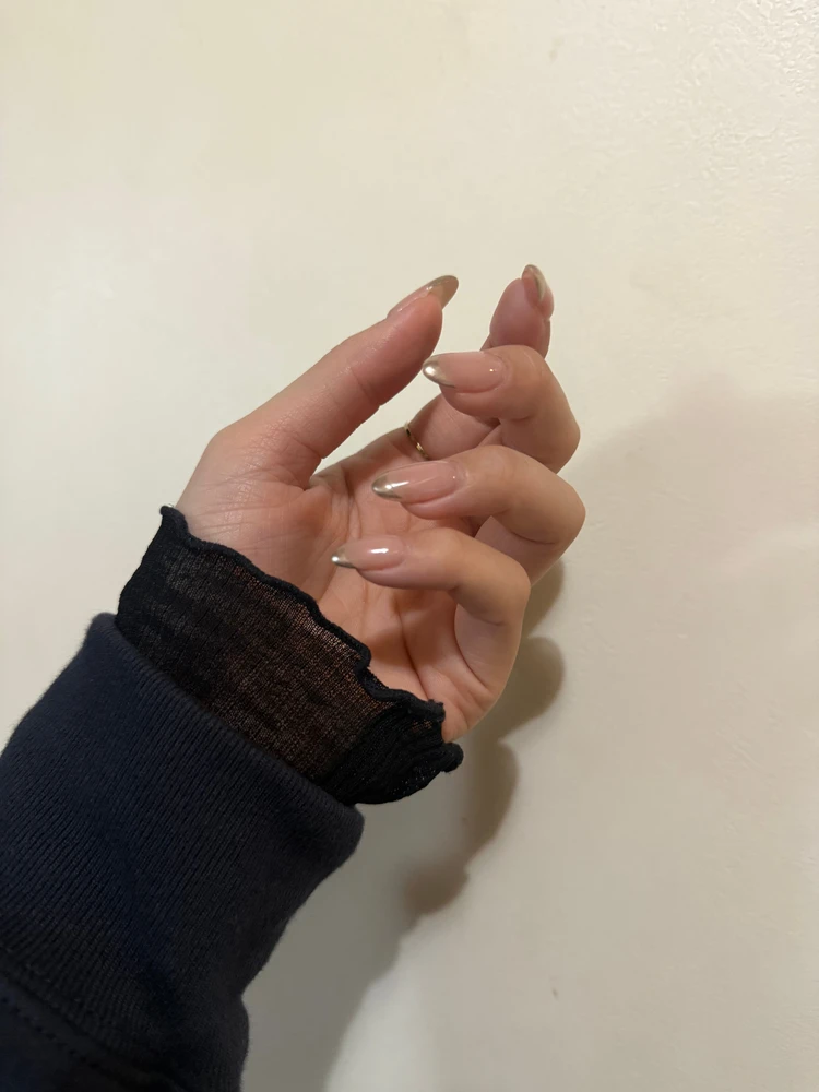 【冬の推しネイル】細フレンチでシンプル可愛いが気分_2_1