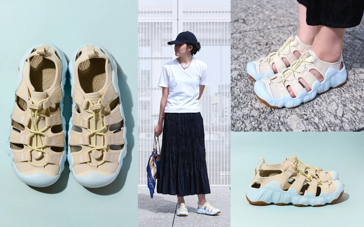 【KEEN】最高におしゃれな配色のスポサン発見!雨の日にもおすすめ【きれいめ派のスポサン】