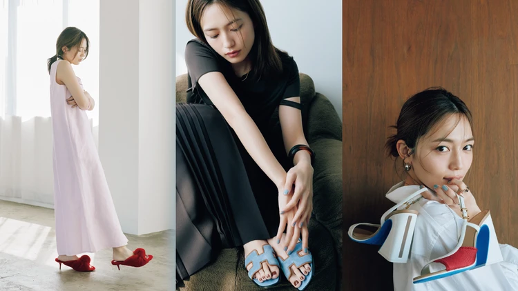 【川口春奈と最新夏サンダル】フェンディ、エルメス、ボッテガ・ヴェネタのとっておき