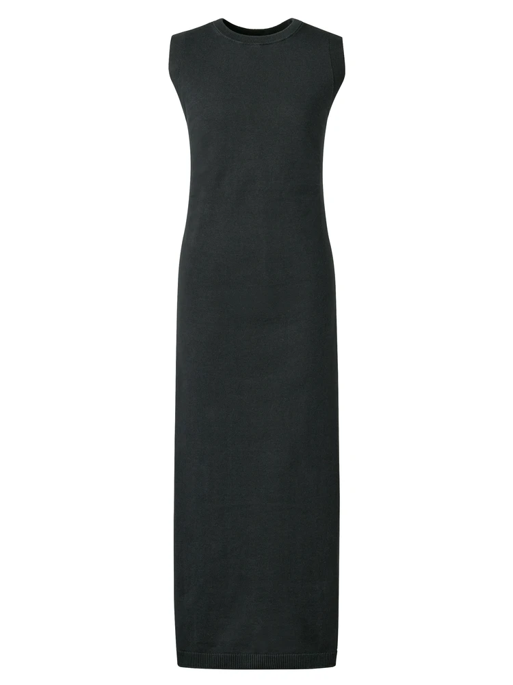 ユニクロ ユー　3Dコットンニットワンピースノースリーブ￥4990