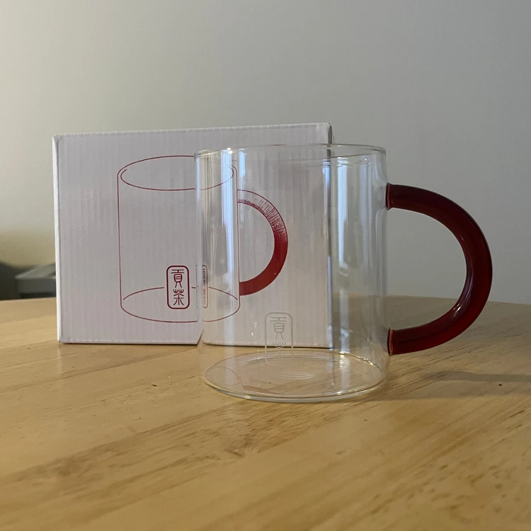 オリジナルグラスマグカップ