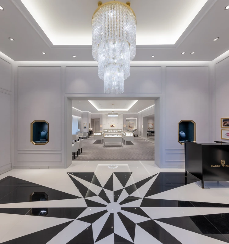 ハリー・ウィンストン 銀座店 エントランス