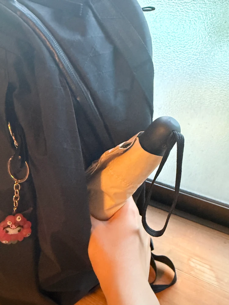 【きれいめ派の通勤リュック】まるで、無重力バッグ！？通勤時間が長い私が選んだAble Carry_5