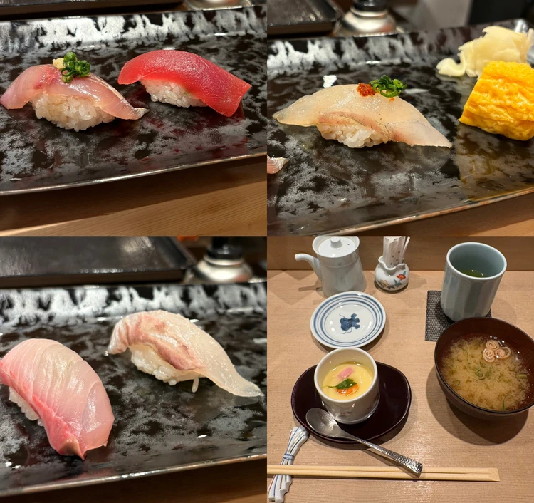 築地ランチでお寿司  鮨たけの椿コースを堪能_3