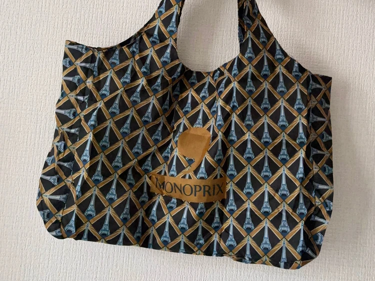 パリ土産の定番"MONOPRIX"のエコバッグをまいばすでget_1