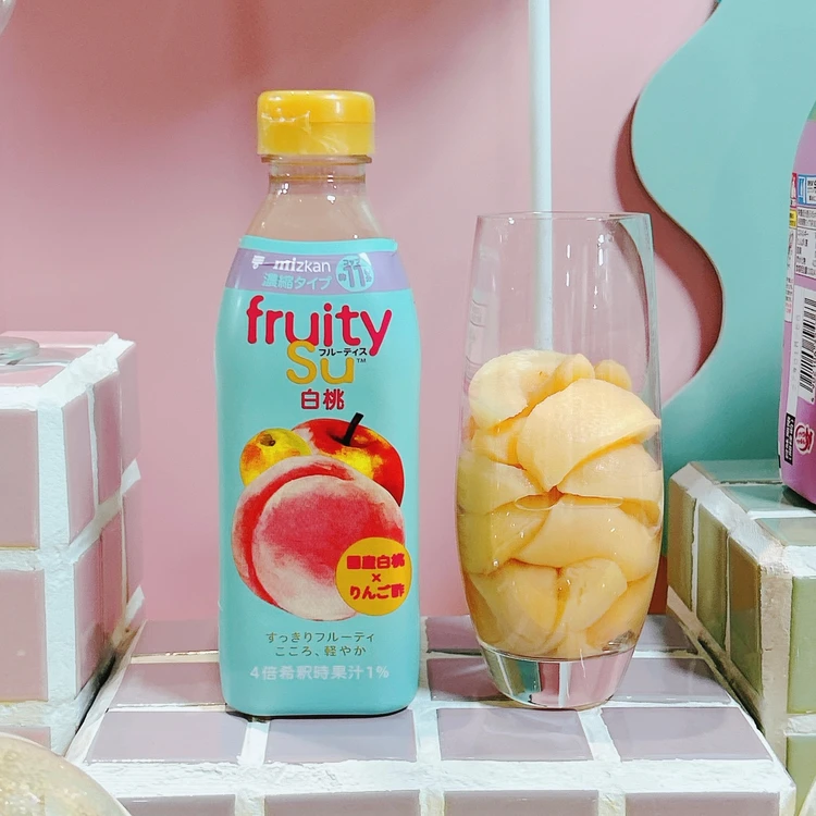 ミツカン「フルーティス(国産白桃)」