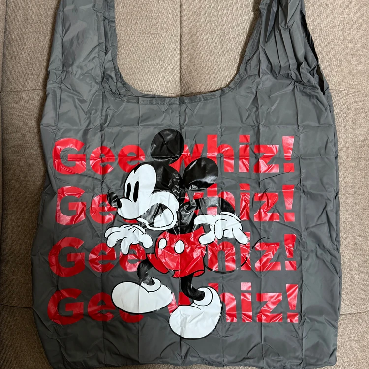 Standard Products　くしゅっとコンパクトエコバッグ　ミッキーマウス