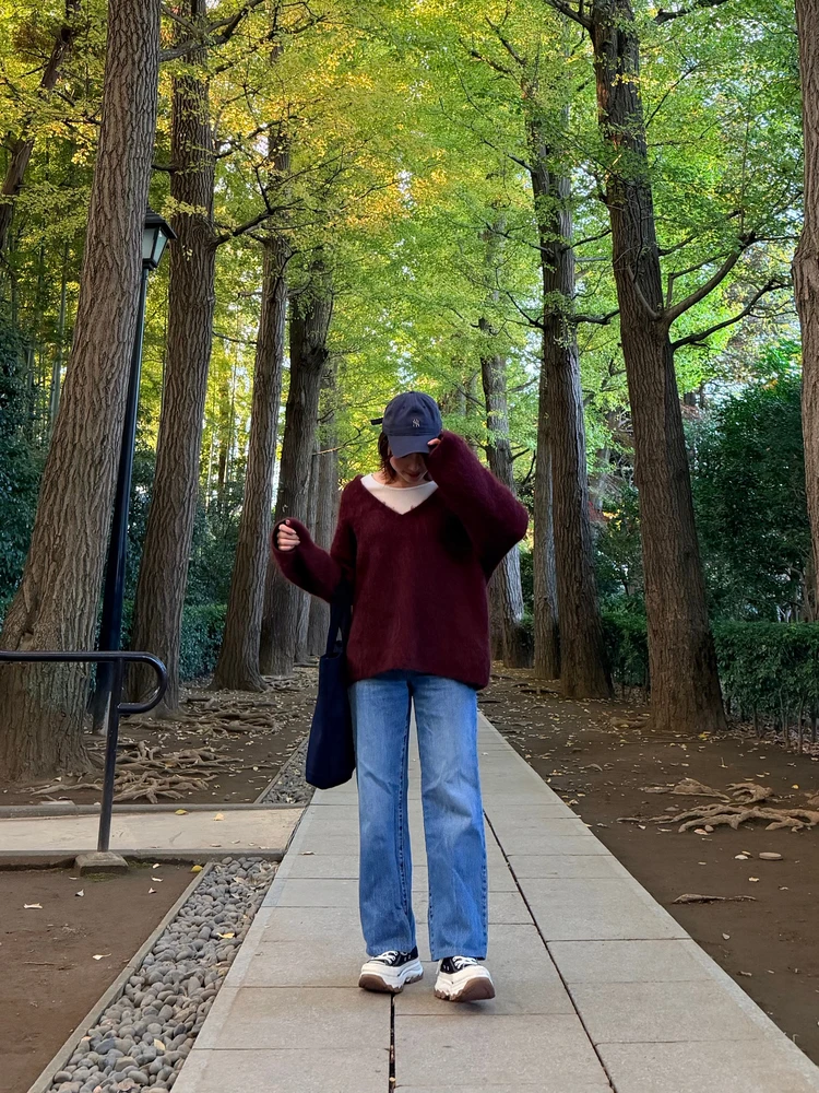 H&Mのモヘアニットが優秀すぎる。30代が本当に使える冬コーデ用ニット2選_4