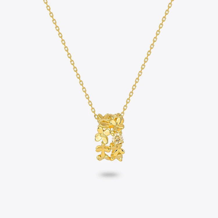 V925(YGc) Necklace / CZ ￥14960