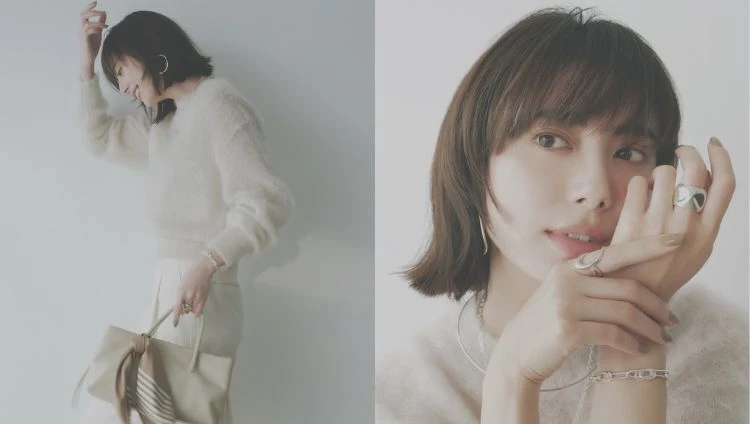 【ステディジュエリーが倍可愛くなる大人コーデ】甘めテイストコーデはハンサムジュエリーで引き締めて