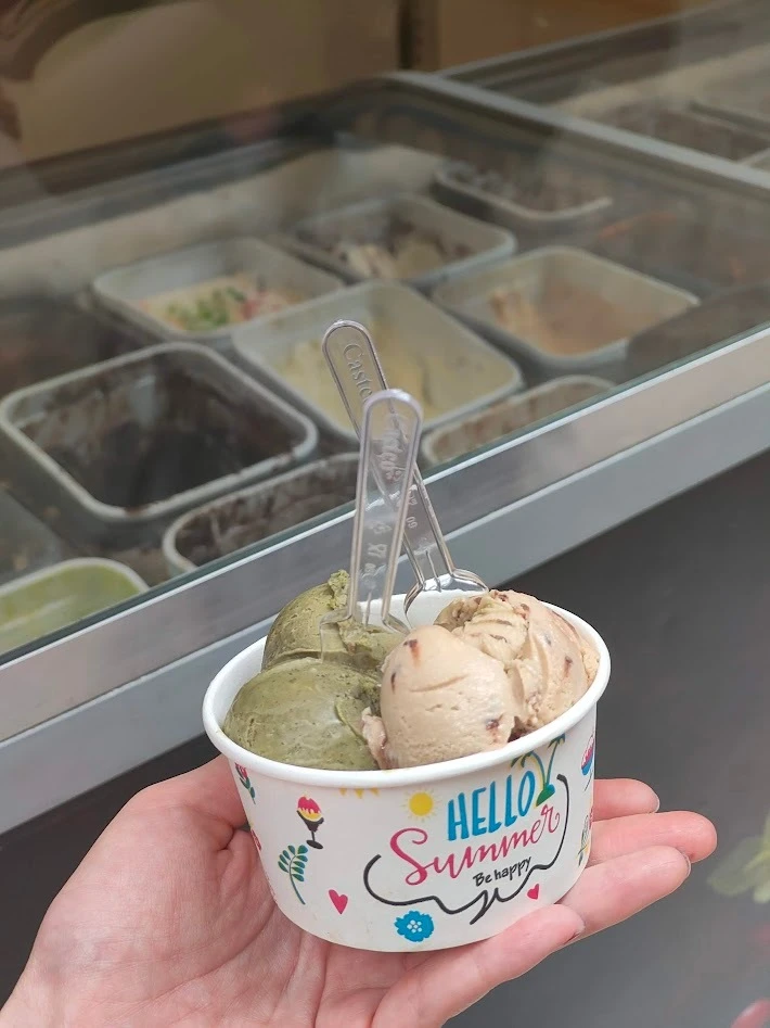 エジプト　アイスクリーム