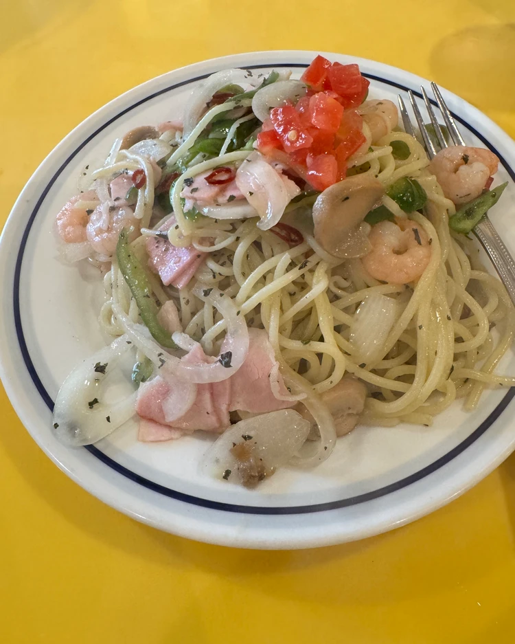 【ロメスパ名店①】中目黒「関谷スパゲティ」でバジリコスパゲティを食す！_6