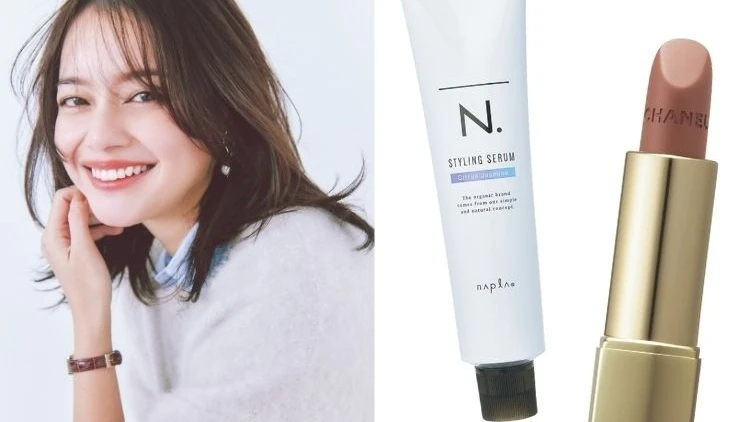 時短＆手間なしでキマる！セミドライな「ダウンヘア」と顔が締まる「ブリックレッドリップ」