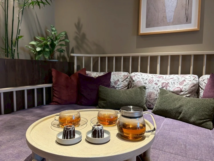 頂き物でティーパーティ