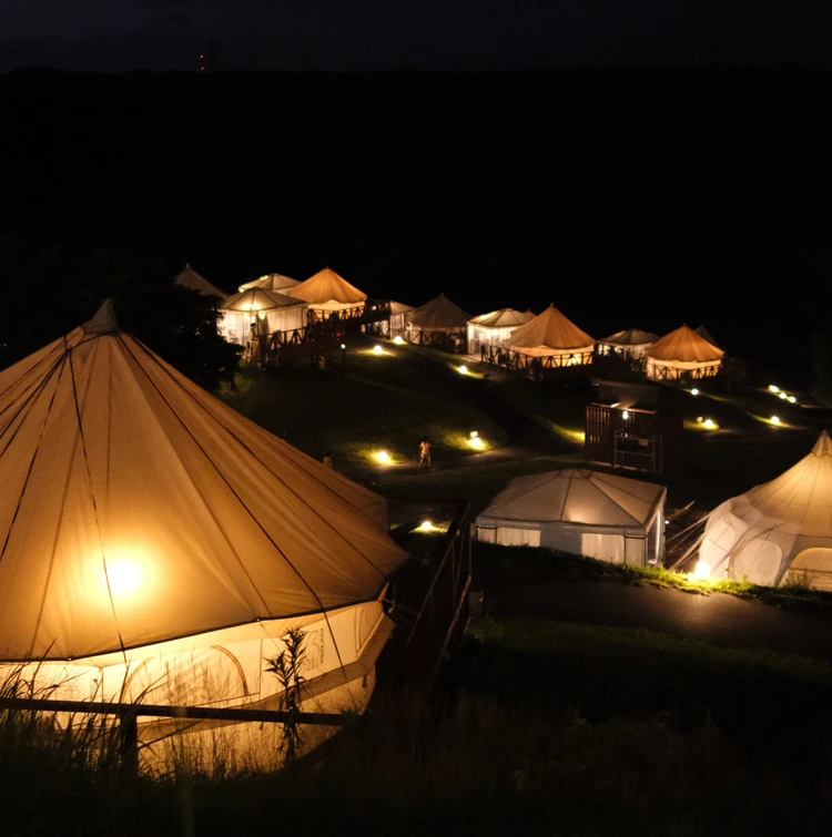 スパリゾートハワイアンズ　グランピング