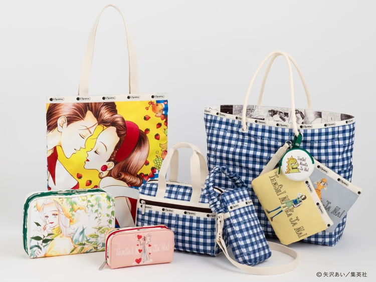 LeSportsac x 雑誌「りぼん」 国内買付 EXTRA LARGE ポーチ レスポートサック」と『りぼん』がコラボ！ 人気3作品をあしらっ