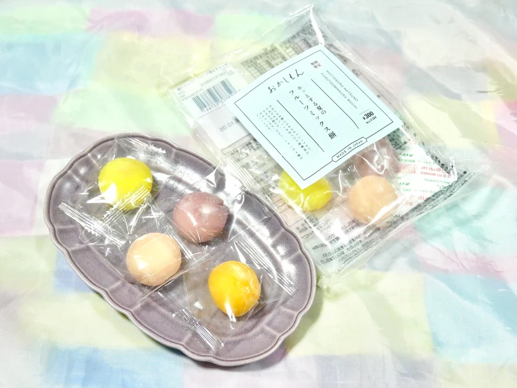 おかしもん　フルーツミックス餅