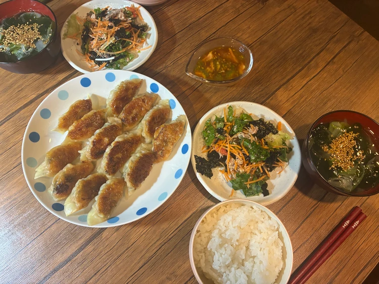 【平日夜20分】長谷川あかりさんの夏の餃子定食が簡単すぎた！材料費・感想も正直レビュー_7