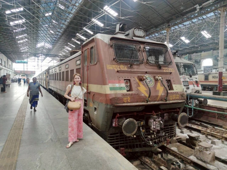 インド　チェンナイ　列車　チェンナイ中央駅