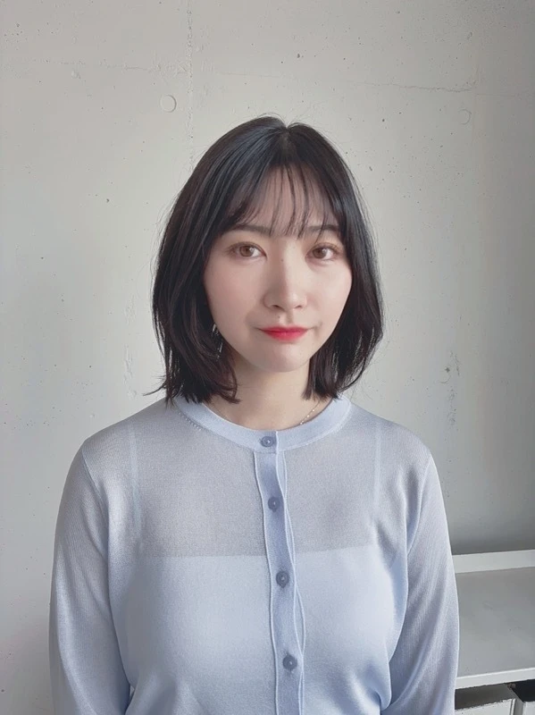 【2026春大人のボブ】切りっぱなしボブは、ぷつんとしたラインはそのままでランダムさを。伸ばしかけボブ