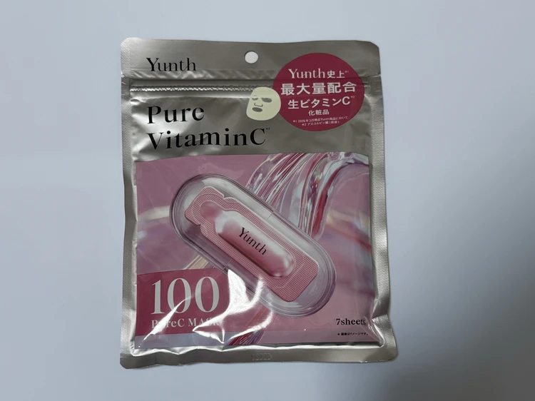 Yunth　生VCシートマスク「Pure C Mask」