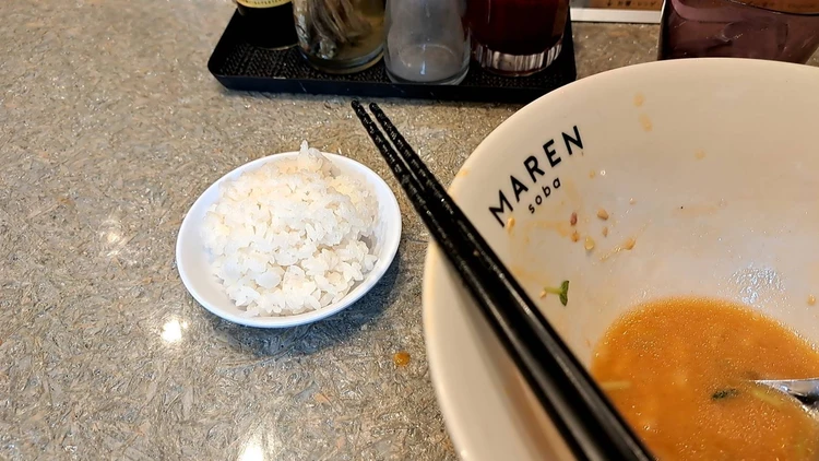 和食∞ラーメン!? ジャンクの概念が変わる「soba MAREN」の上品まぜそば【喜色満麺】 #ラーメン部_5