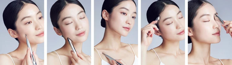 使用イメージ　「SALONIA フェイスカレントポインター」を合計1名様にプレゼント！