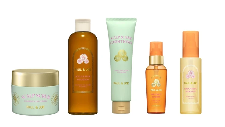 【ポール ＆ ジョー】待望のヘアケアがデビュー！ クリーンな頭皮とツヤめく髪に