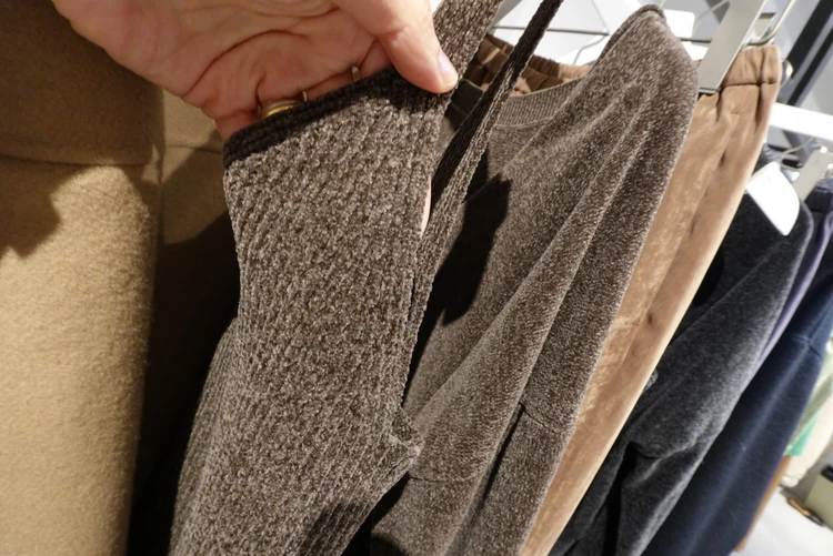 MICA＆DEAL　マイカアンドディール　2026　秋冬　展示会　モール　素材　ニット　着心地