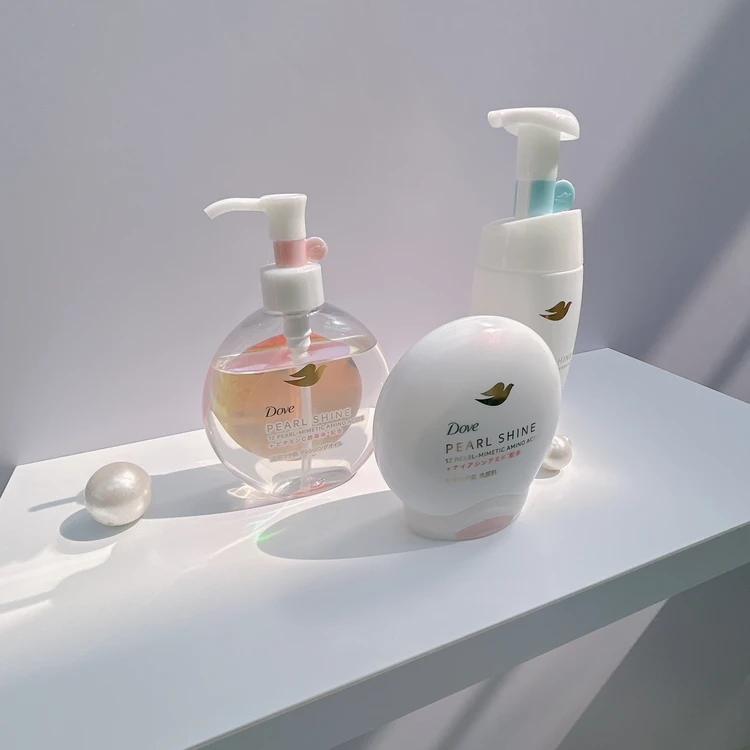【ダヴから新シリーズ発売】“耀くパールつや洗顔”がテーマの「パールシャイン」シリーズが4月6日から全国発売！_3