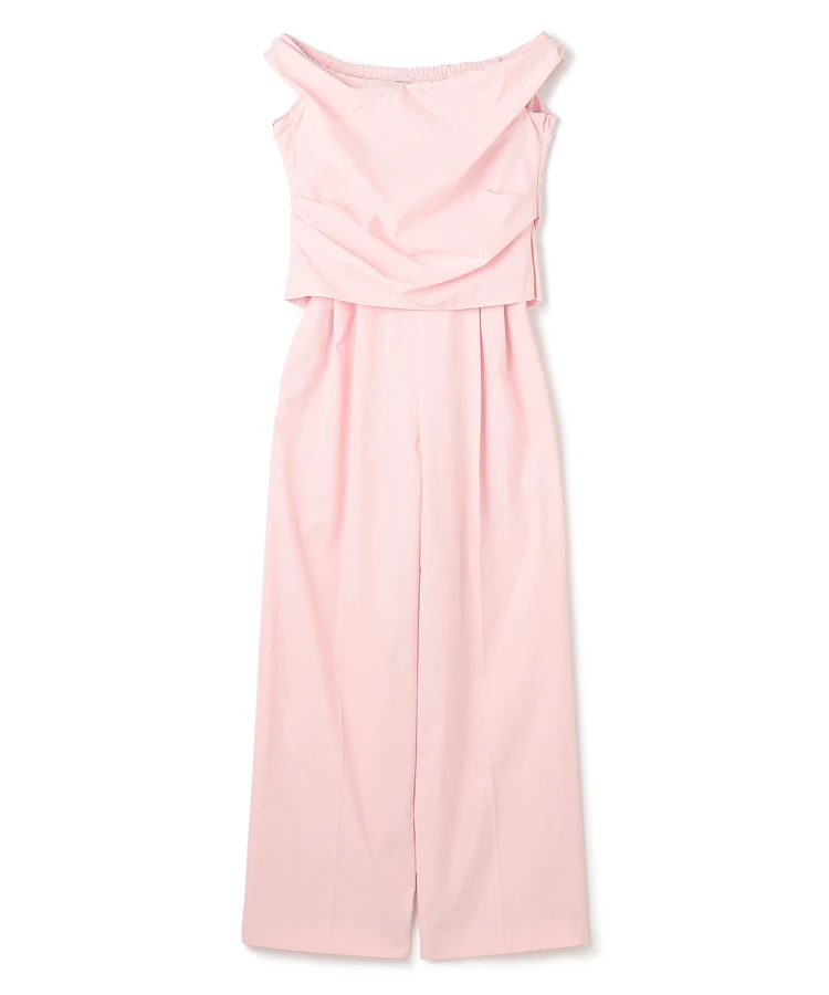 BEIGE, YANN / オフショルダーオールインワン ピンク