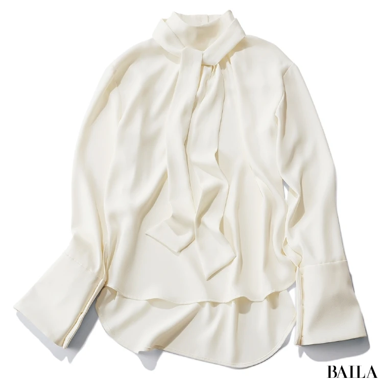 【ボウタイブラウス】おすすめコーデ&アイテム_1_10