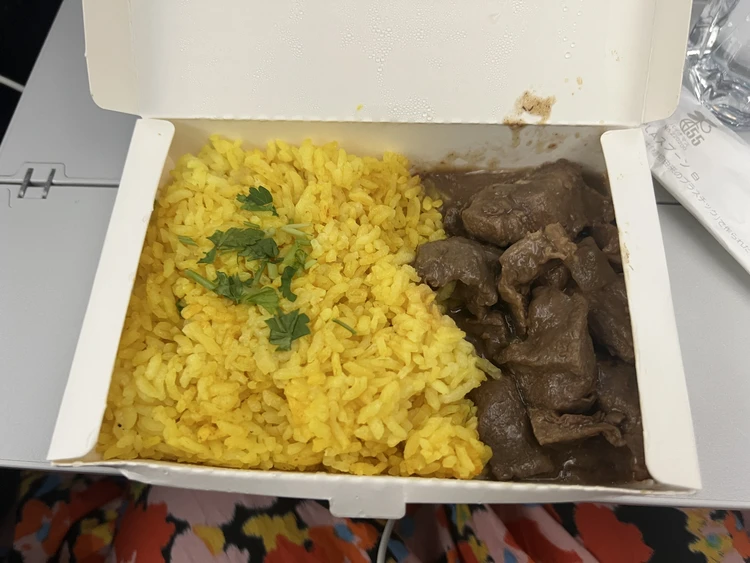 ZIPAIR 機内食　例