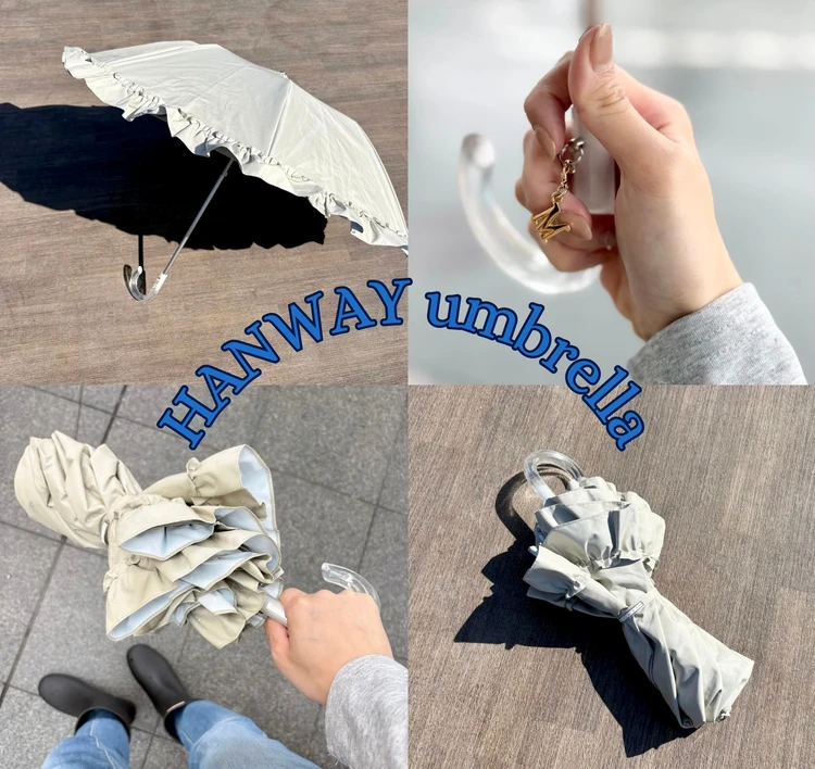 【梅雨対策】 『HANWAY』傘が優秀で、雨の日の通勤お悩みを解決!_1