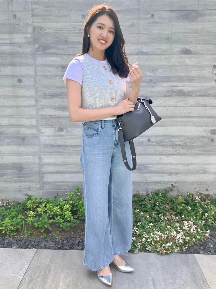 【プチプラmixコーデ】「カジュアルだけど、ちゃんときれい。」晩夏こそ、軽やかデニムで“涼映え” #ファッション部_1