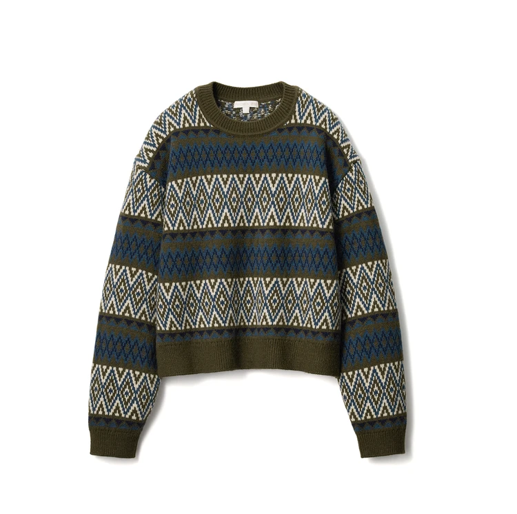 UNIQLO and JW ANDERSON フェアアイルクルーネックセーター¥3990