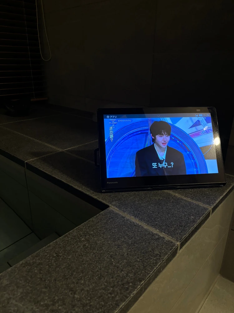 お風呂に入れられるタブレット・テレビ