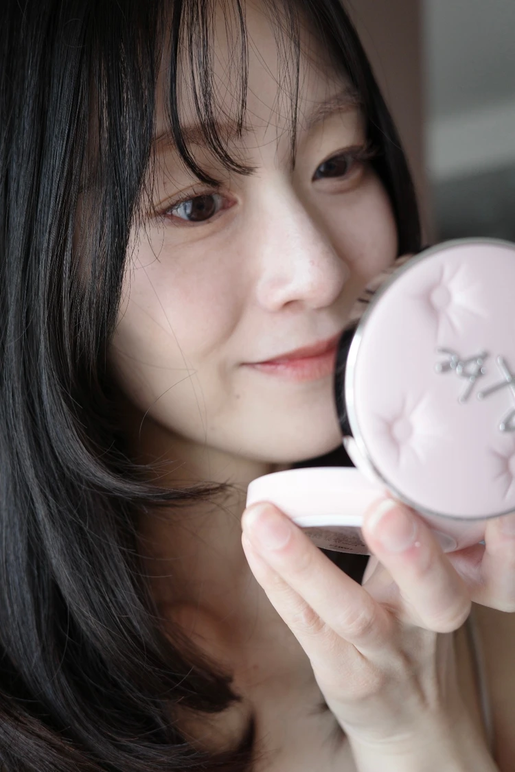 クッションファンデ 着画