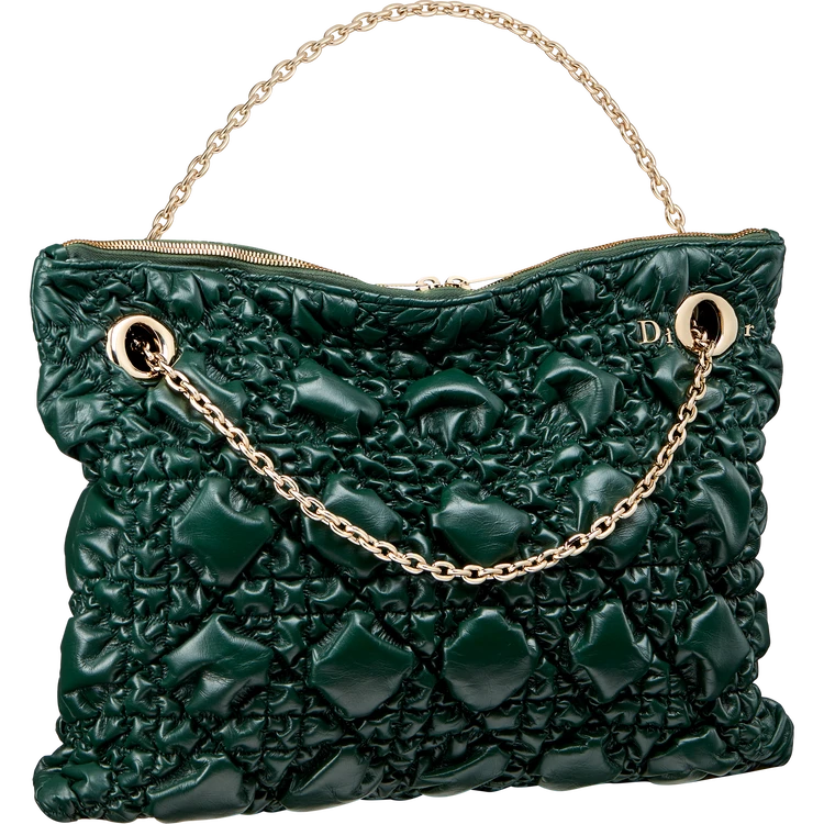 「ディオール クランチー」バッグ ￥680,000　グリーン